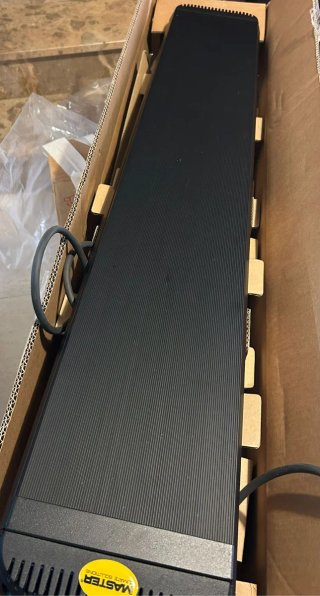 Calentador Infrarrojos Eléctrico Master Dark 15