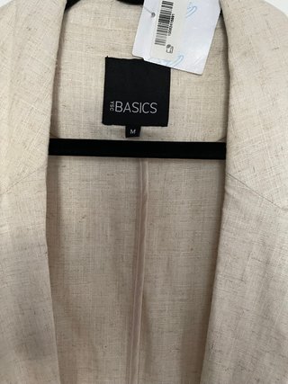 Blazer de Lino C&A Beige - Nueva (Talla M)