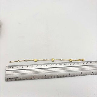 Pulsera oro 18kt con perlas