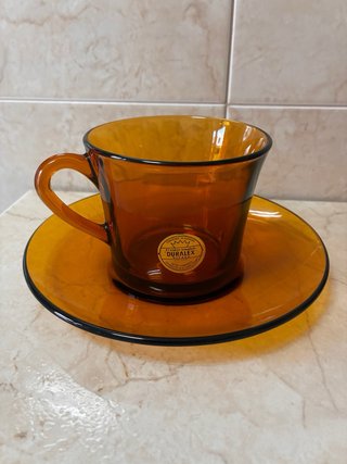 6 Tazas Duralex Ambar