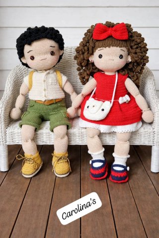 Muñecos amigurumi personalizados