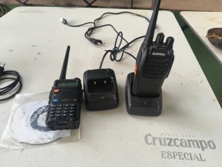 Lote 2 Walkie Talkie Baofeng + Accesorios