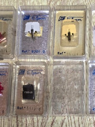 Agujas tocadiscos de Diamante Elyson/7 unidades
