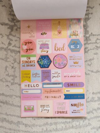 Rosie's Mimosa Sunday Foil Stickers