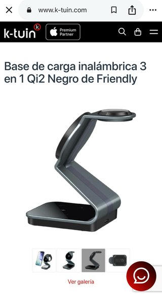 Cargador 3 en 1 Friendly MagSafe iPhone