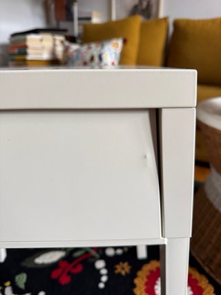 Mesita Noche/Auxiliar Ikea Selje Gris
