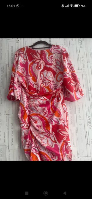 Vestido Zara Talla L Estampado