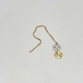 Pendientes largos oro 18kt