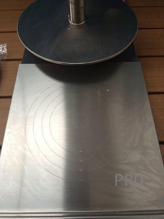 VEVOR Prensa Manual para Masa de Pizza, Placa de 24 cm,