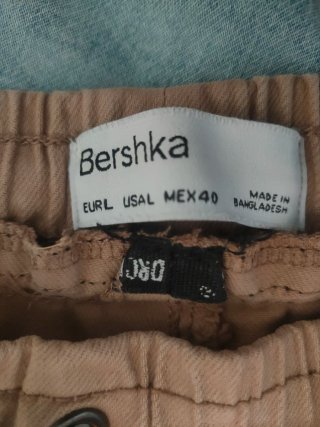 Pantalón jogger marrón claro