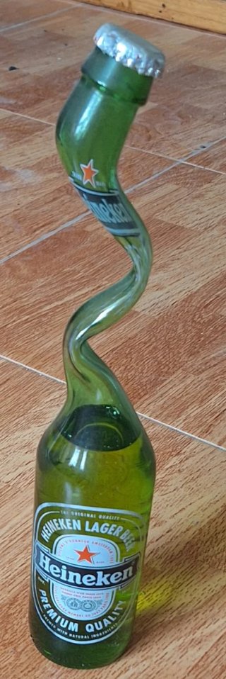 Bottiglie di vetro decorative