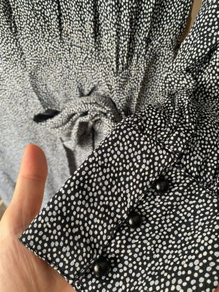 Vestido Sfera estampado mini lunares