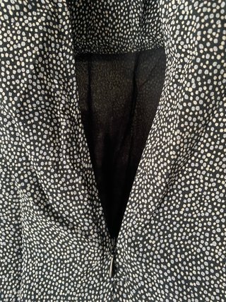 Vestido Sfera estampado mini lunares