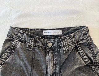 Pantalones Cargo Grises