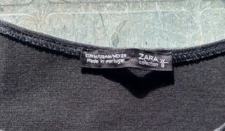 Vestito a quadri manica lunga con volant