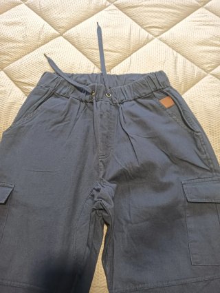 Pantalones cargo azules