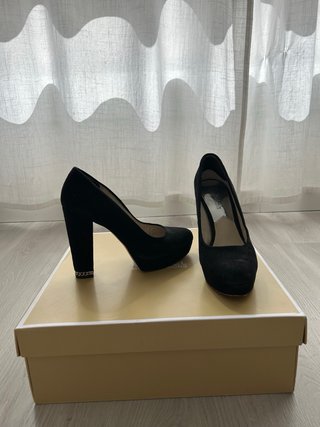 Zapatos de ante Michael Kors negros