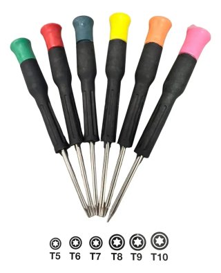 Set 6 destornilladores Torx