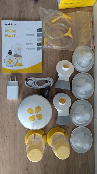 Medela Swing Maxi Doble +Extras(bolsas y biberones