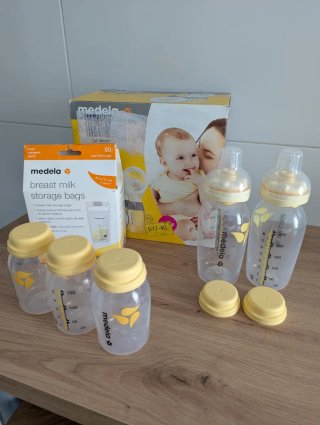 Medela Swing Maxi Doble +Extras(bolsas y biberones
