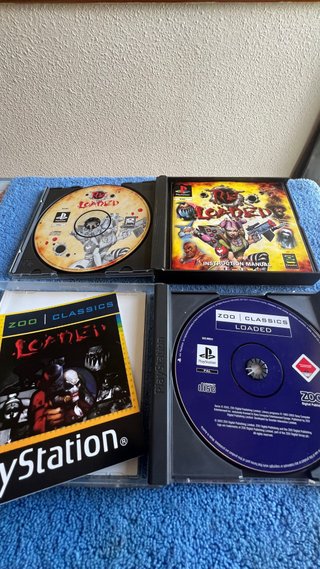Lote 2 Juegos PS1: Loaded y Reloaded