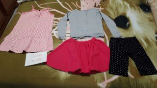 Lotto abbigliamento bimba 5 anni