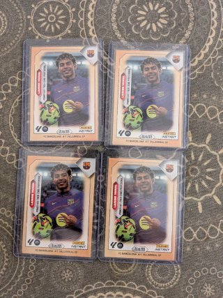 4 Cromos Lamine Yamal Panini Instant