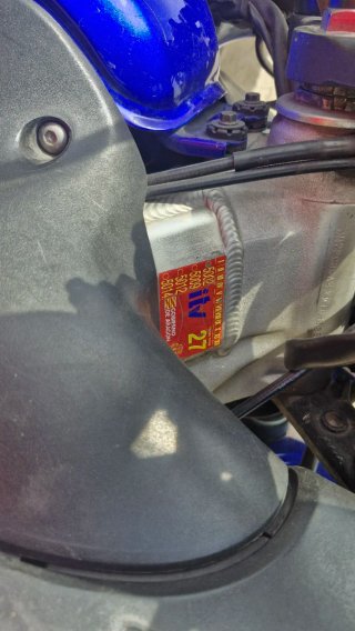 Honda CBR 600F 2000 Azul/Blanco