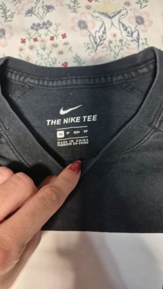 Camiseta Nike Sportswear Negra Talla XS