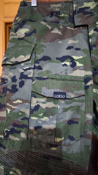 Pantalón Corso Táctico Camuflaje Airsoft