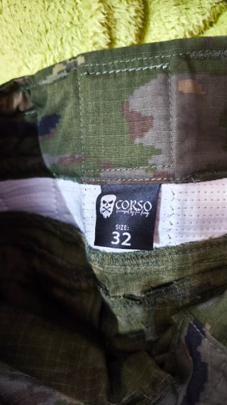 Pantalón Corso Táctico Camuflaje Airsoft