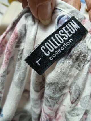 Colloseum Blusa Floreale Taglia L