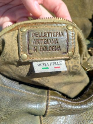 Borsa Bayside vera pelle Made in Italy