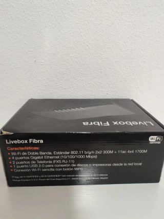 Router Livebox Fibra Wifi