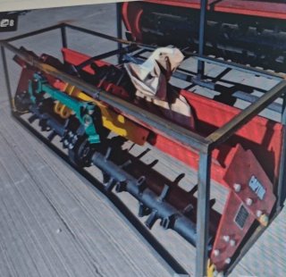 Rotavator para tractor