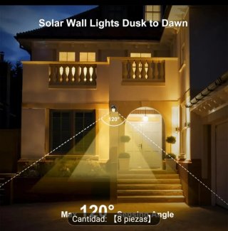 8 Nuove Lampade Solari da Giardino