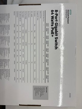 HPE OfficeConnect 1420 8-Port Gigabit Switch