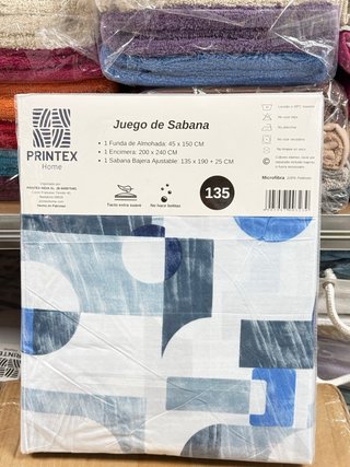 Juego Sábanas Microfibra 3 Piezas