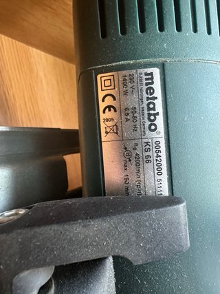 Metabo Sierra Circular KS66 1400W