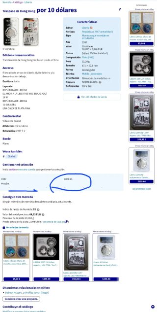 1 onza de plata pura solo 8000 unidades