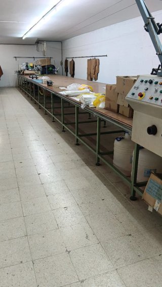Mesa de corte industrial
