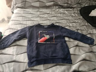 Jersey azul Mayoral con estampado