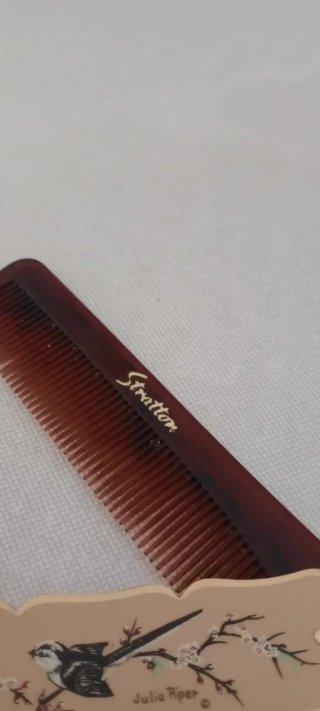 Pettine da borsetta Stratton anni '60