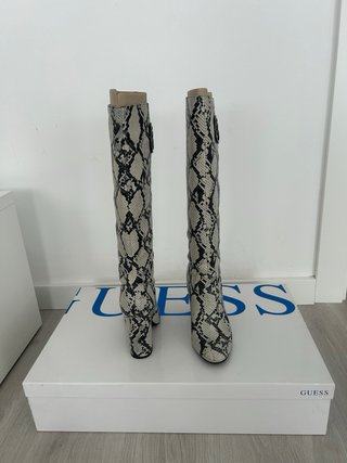 Botas Guess Piel Serpiente Talla 36