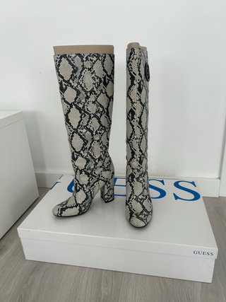 Botas Guess Piel Serpiente Talla 36