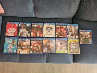 Lote Juegos PS4: FIFA, NBA 2K, UFC, GTA V, COD...