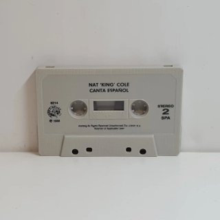 Nat King Cole Canta Español 1988 Casete