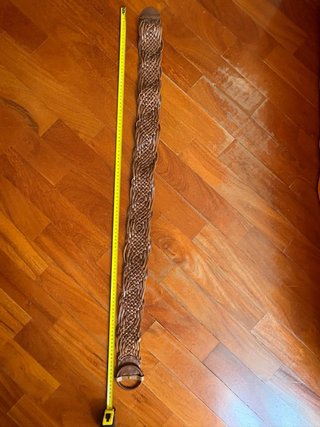 Cintura Pepe Jeans Donna Marrone Intrecciata