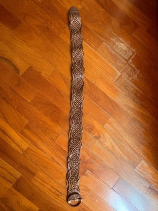 Cintura Pepe Jeans Donna Marrone Intrecciata