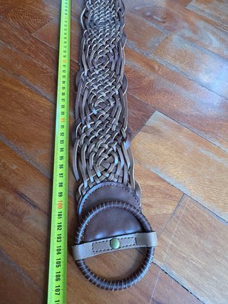 Cintura Pepe Jeans Donna Marrone Intrecciata